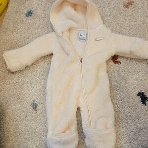 Nike Soft Cream Hooded Kids Footie